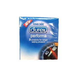 Durex Performa Long Lasting Pleasure Condom Pack of 3