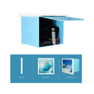 Easy Shop Foldable Clothes Organizer Box