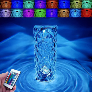 Genshirt Crystal Lamp with 16 Color Changing Modes