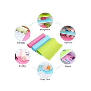 G-Mart 4 Pcs Antibacterial Refrigerator Pad