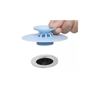 G-Mart Bathroom Anti-blocking Sink Drain Filter Plug Silicone
