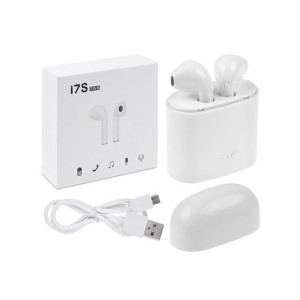 Gametronics Shop i7 TWS Wireless Bluetooth Earphone White