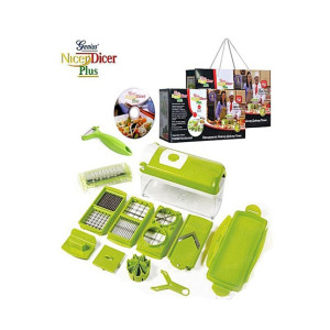 Genius 10 In 1 - Nicer Dicer Plus Speedy Chopper