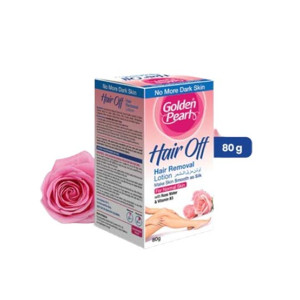 Golden Pearl Hair Off Hair Removal Cream - Rose 80gm