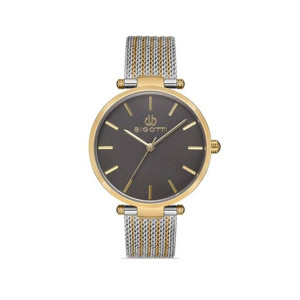 Bigotti Stainless Steel Women's Watch Two Tone (BG.1.10342-5)