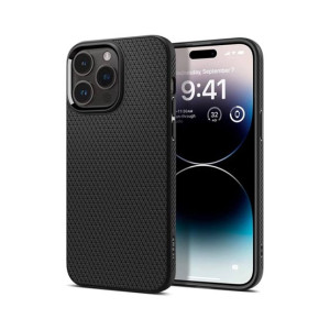 Spigen Liquid Air Case For iPhone 14 Pro - Matte Black (ACS04957)