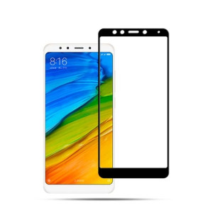 Mocolo Tempered Glass Protector For Redmi 5 - Black (AMT-11121)