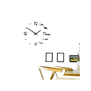 Muzamil Store Adhesive Numbfer and Alphabetic Clock