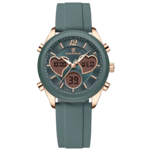 Naviforce Elegant Heart Watch For Women Dark Grey (NF-5045-11)