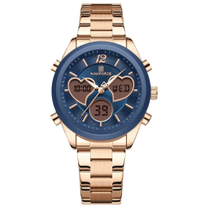 Naviforce Elegant Heart Watch For Women Rose Gold (NF-5045-2)
