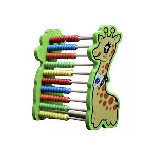Planet X Wooden Giraffe Abacus for Kids - (PX-9711)