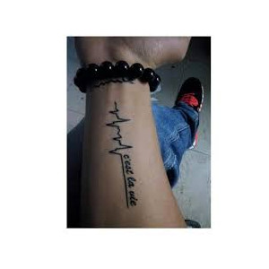 Muzamil Store Flash Waterproof Temporary Tattoo Sticker