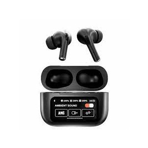 Samark Airpods A9 Pro Touch Screen ANC Wireless Earbuds