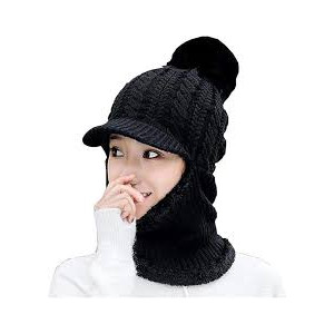 SS Mart Women Winter Cap and Neck and Warm