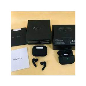 Marwa Collection	Airpods Pro In Black Edition With Free Silicone Case