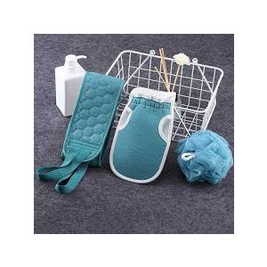 Genshirt Sponge 3 Piece Bath Exfoliation Kit
