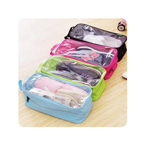Genshirt Colorful Large Capacity Transparent Shoe Bag