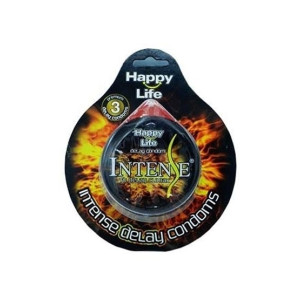 Discounted Store Happy Life Intense Delay Condom 3Pcs
