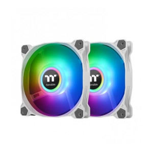 Thermaltake Pure Duo 12 ARGB Sync Radiator Fan White (2 Pack)
