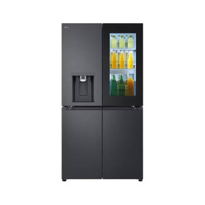 LG Glass InstaView French Door Refrigerator Black (GC-X24FFCAB)