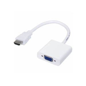 M.Mart Hdmi To Vga Converter - White