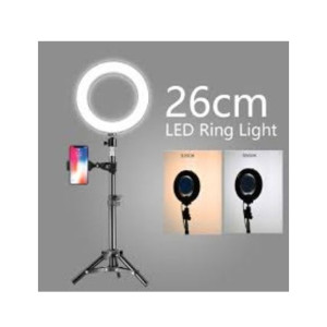Mahi Enterprises Tripod Mobile Holder With Ring Shape LED Light 