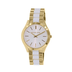 Michael Kors Slim Runway Women's Watch Gold (MK4295)