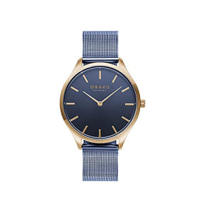 Obaku Tang Lille Ocean Watch For Women's Blue (V260LXVLML)