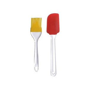 Promax Spatula And BBQ Oil Brush - Pack of 2