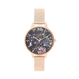 Olivia Burton Celestial Women's Watch Rose Gold (OB16GD33)
