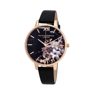 Olivia Burton Marble Florals Women's Watch Black (OB16CS01)