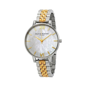 Olivia Burton Mother of Pearl Women's Watch Two-Tone (OB16MOP05)
