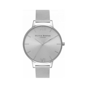 Olivia Burton Sunray Women's Watch Silver (OB16BD104)