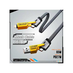 Asandukan 4 in 1 65W Fast Charging Data Cable