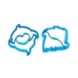 Premier Home Dinosaur & Dolphin Sandwich Cutters (806591)