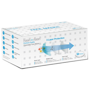 Desiderio Melt Blown Face Mask Blue - Pack of 50