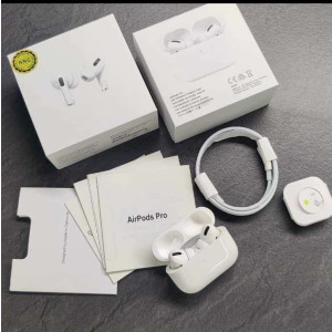 Marwa Collection Airpods Pro 2 ANC Bluetooth White with free silicon case