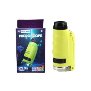 Planet X Portable Mini Microscope with Led Light 250X Zoom - (PX-9711)