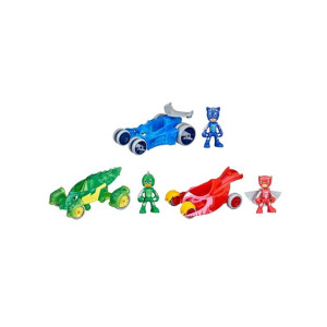 Planet X PJ Mask Action Figure With 3 Cars - (PX-9711)