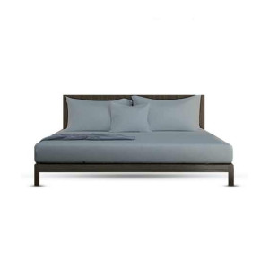 Rainbow Linen Bed Sheet Set Single Size Dark Grey (Pack Of 3)