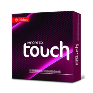 Discounted Store Touch Ribbed Condoms Pack Of 2