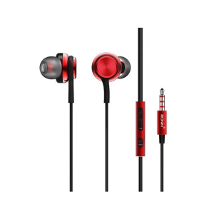Ronin Metallic Earphones Red (R-17)