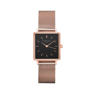 Rosefield The Boxy Women's Watch Rose Gold (QBMR-Q05)