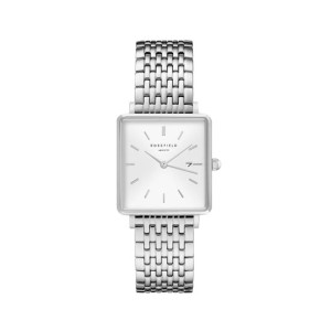 Rosefield The Boxy Women's Watch Silver (QWSS-Q08)