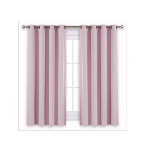 Sajid Zaib Velvet Jacquard Curtains 2 Pcs Pink
