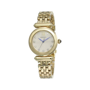 Seiko Classic Quartz Analog Women's Watch Silver (SRZ402P1)