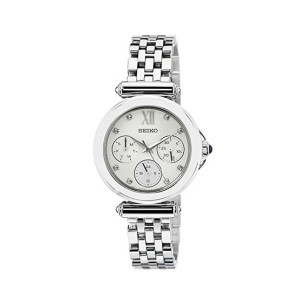 Seiko Multi-Function Analog Women's Watch Silver (SKY701P1)