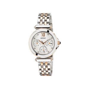 Seiko Multi-Function Women's Watch Two-Tone (SKY700P1)