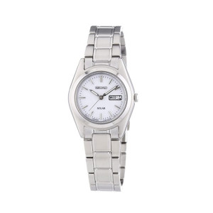 Seiko Solar Women's Watch Silver (SUT119P1)