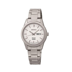 Seiko Solar Women's Watch Silver (SUT159P1)